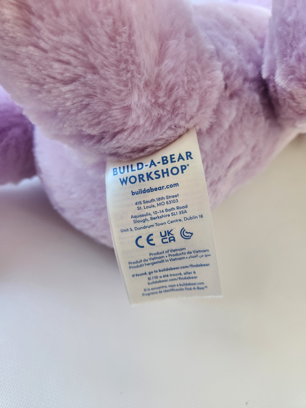 Disney Ursula Build A Bear Plush The Little Mermaid BAB Stuffed Animal Toy - Picture 6 of 6